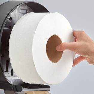 Jumbo Toilet Paper 9” /12Rolls